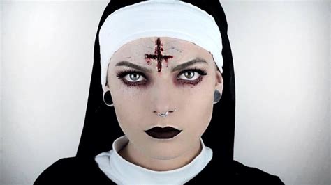 horror nonne make up